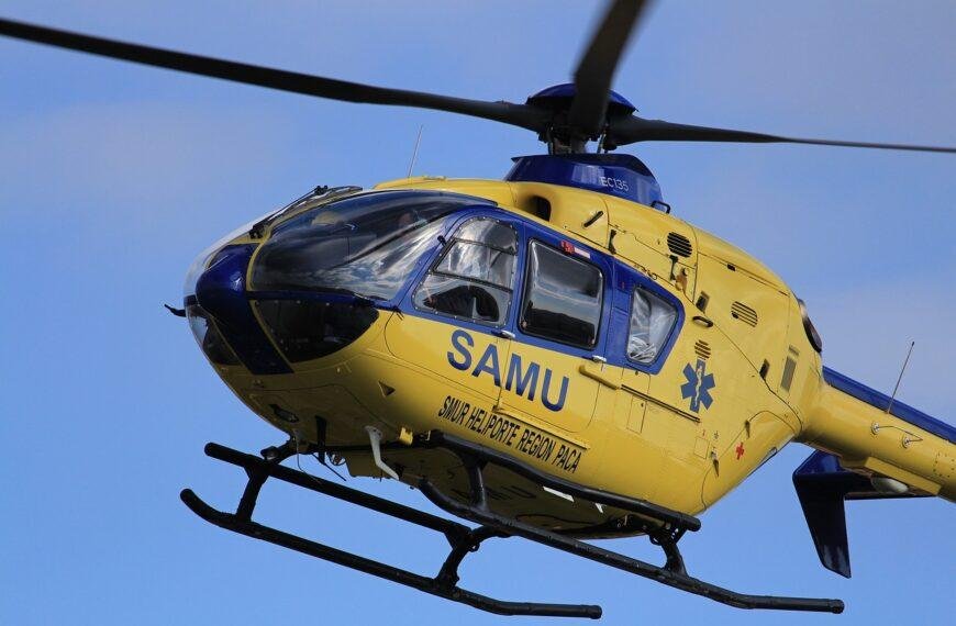 Image d'illustration d'un hélicoptère du SAMU | @Greg_Chi