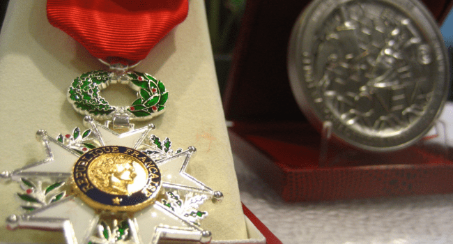 Médaille de la légion d'honneur